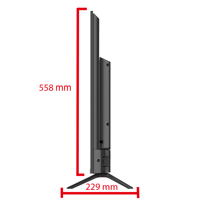 تلویزیون FHD ایکسویژن سری 5 مدل XC580 سایز 43 اینچ