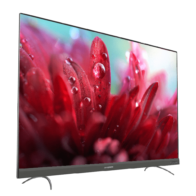 تصویری از وضوح رنگ تلویزیون UHD 4K هوشمند ایکس‌ویژن سری 8 مدل XTU835