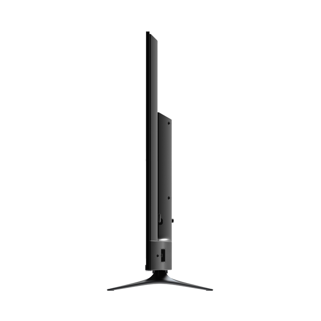 تصویر نیم رخ چپ تلویزیون UHD 4K هوشمند ایکس‌ویژن سری 7 مدل XCU705