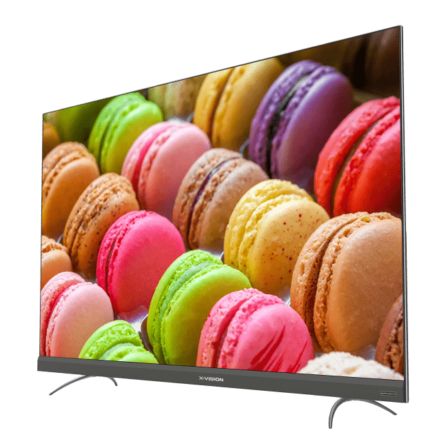 تصویر وضوح رنگ تلویزیون UHD 4K هوشمند ایکسویژن سری 8 مدل XTU855