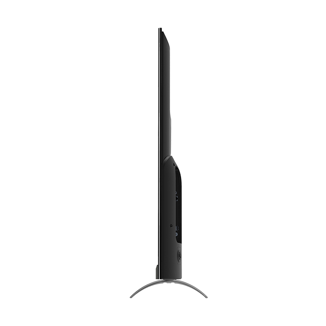 تصویر نیم رخ سمت چپ تلویزیون UHD 4K هوشمند ایکسویژن سری 8 مدل XTU865