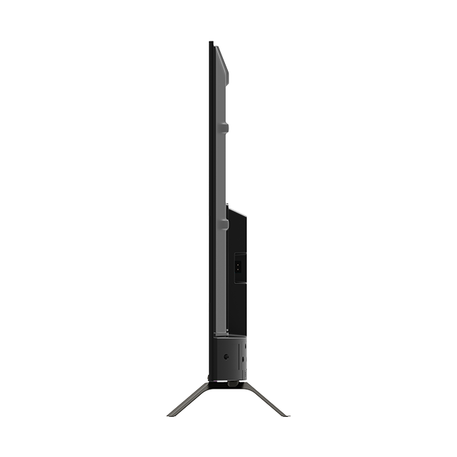 تصویر نیم رخ چپ تلویزیون UHD 4K هوشمند ایکسویژن سری 7 مدل XYU735
