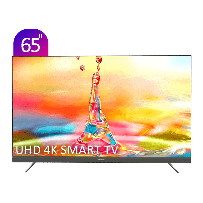 تلویزیون UHD 4K هوشمند ایکس‌ویژن سری 8 مدل XTU865