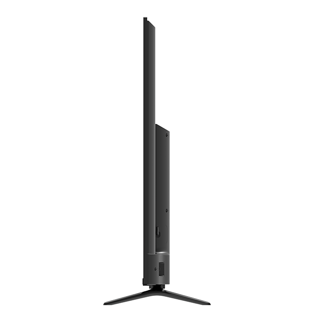 تصویری از سمت چپ تلویزیون UHD 4K هوشمند ایکس‌ویژن سری 7 مدل XCU735