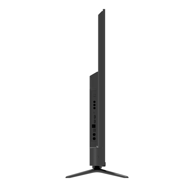 تصویری از سمت راست تلویزیون UHD 4K هوشمند ایکس‌ویژن سری 7 مدل XCU735