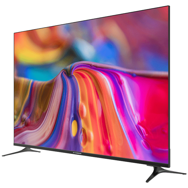 تصویر وضوح رنگ تلویزیون UHD 4K هوشمند ایکسویژن سری 7 مدل XCU745