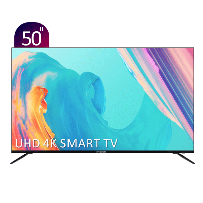 تلویزیون UHD 4K هوشمند ایکسویژن سری 7 مدل XCU735