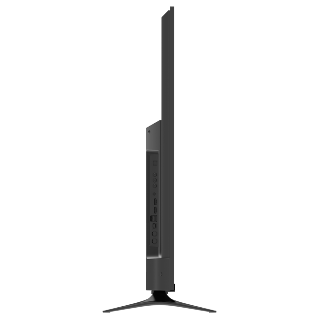 تصویری از نیم رخ سمت راست تلویزیون UHD 4K هوشمند ایکس‌ویژن سری 7 مدل XCU745