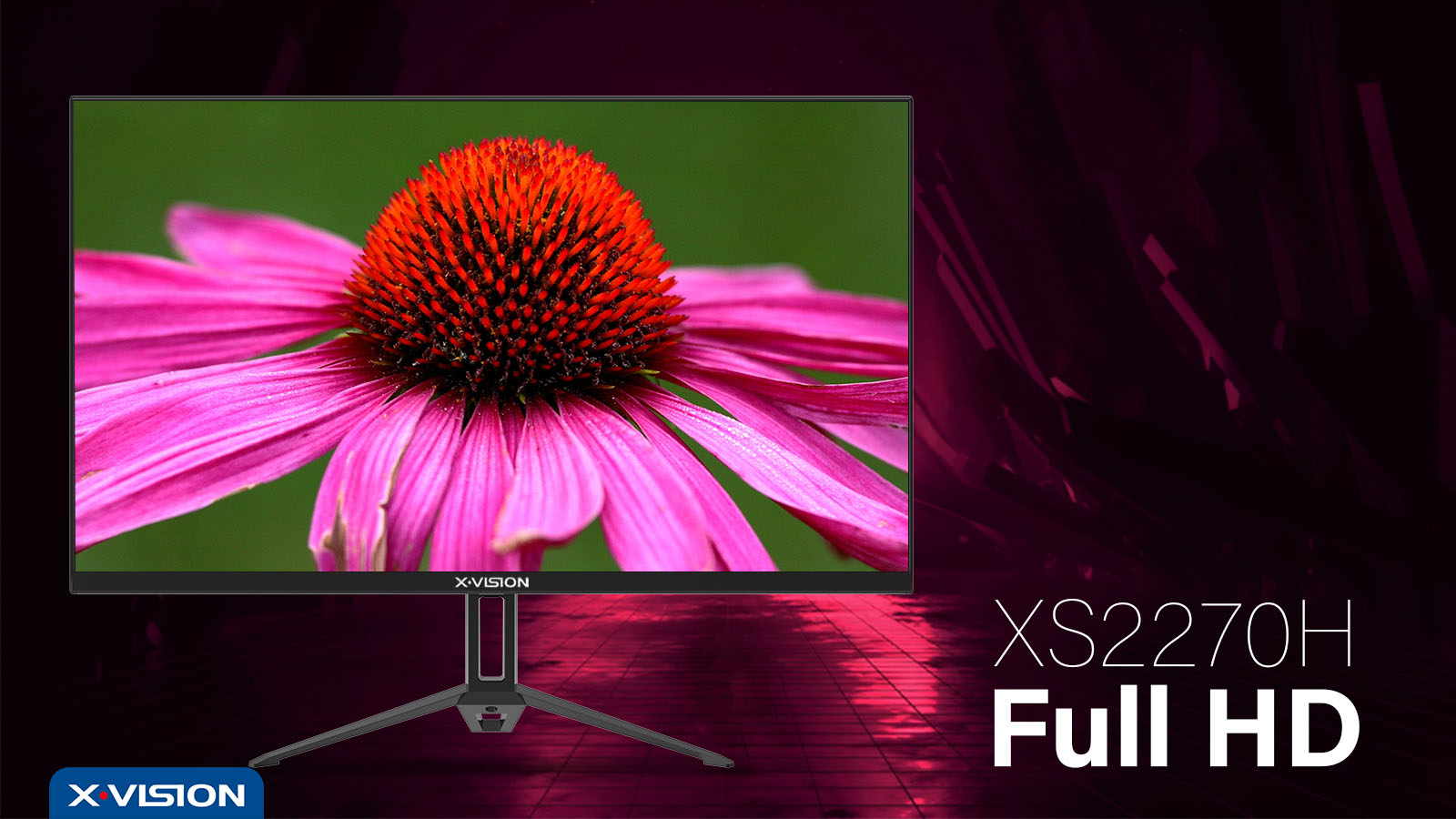 کیفیت تصویر Full HD در قاب 22 اینچ