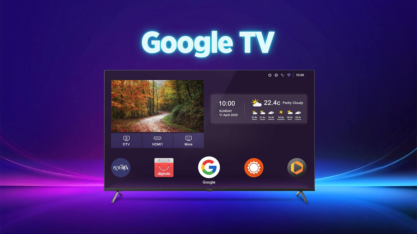 Google TV در تلویزیون