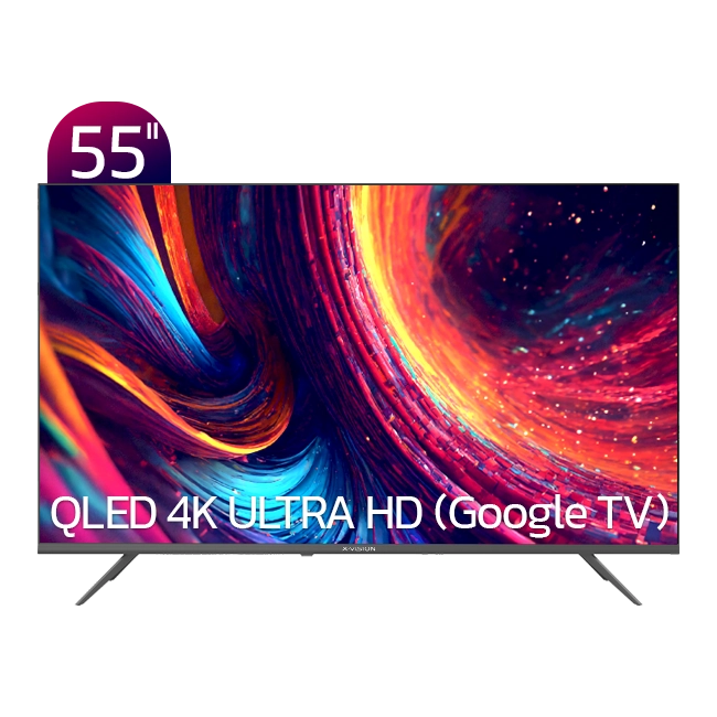 تلویزیون QLED UHD 4K هوشمند ایکس ویژن مدل XYU805