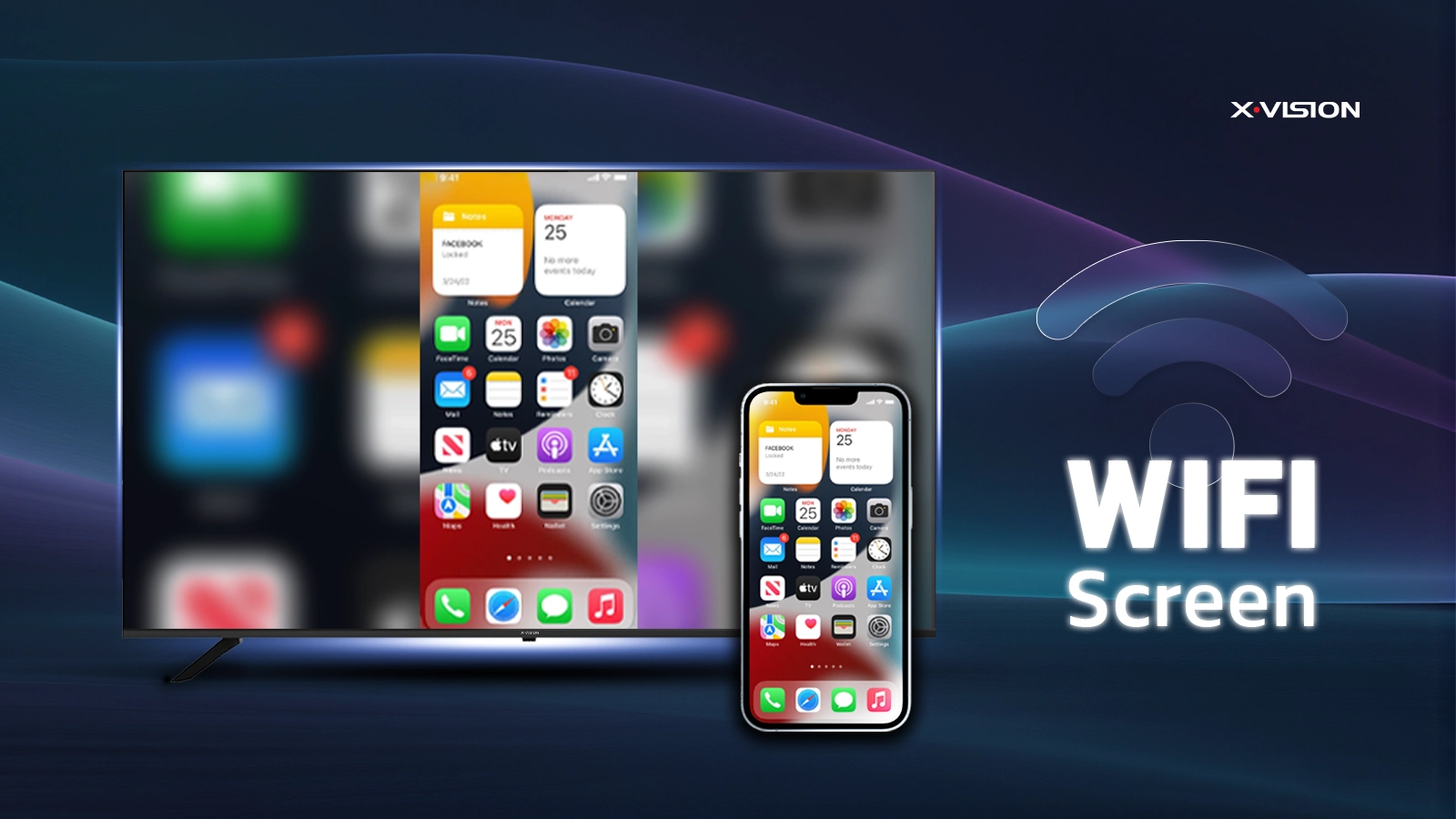 اتصال بی‌سیم و فناوری WIFI Screen Mirror