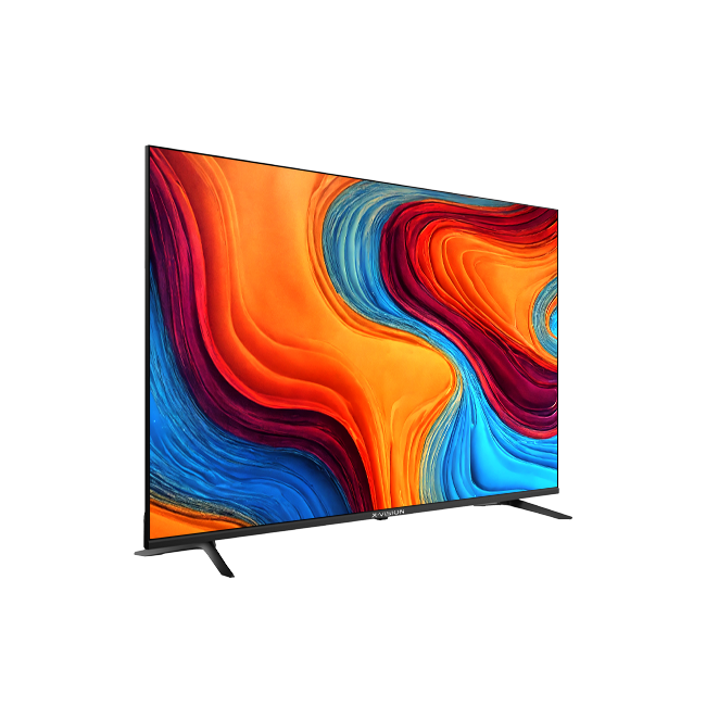 تلویزیون UHD 4K هوشمند ایکس ویژن مدل XCU700 سایز 65 اینچ از چپ