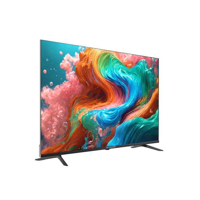 تلویزیون UHD 4K هوشمند ایکس ویژن مدل XCU700 سایز 58 اینچ از چپ
