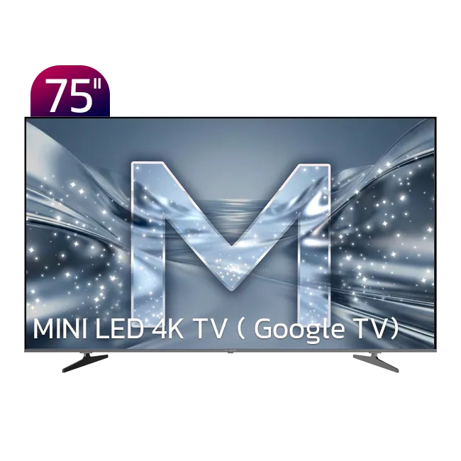 تلویزیون XCU900 با سایز 75 از روبرو
