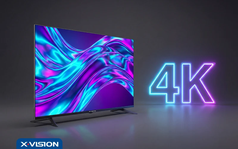 کیفیت تصویر 4k در تلویزیون 5