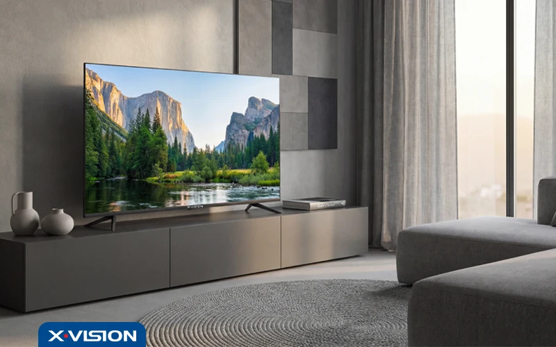 تلویزیون 58 اینچ ایکس ویژن مناسب برای خانه‌های ایرانی