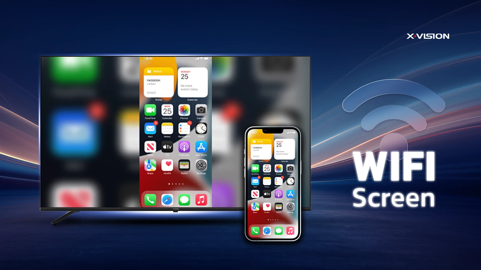 اتصال بی‌سیم و تکنولوژی WIFI Screen Mirror