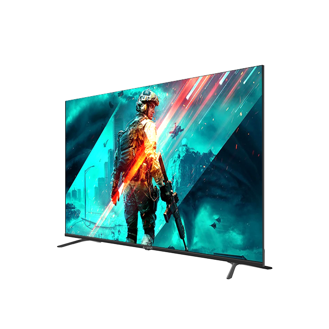 تلویزیون UHD 4K هوشمند ایکس ویژن مدل XCU710 سایز 65 اینچ نیمرخ چپ