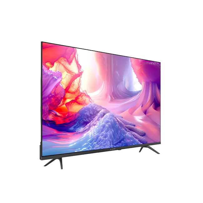 تلویزیون QLED 4K UHD هوشمند ایکس ویژن مدل XYU880B سایز 55 زاویه 45 درجه چپ