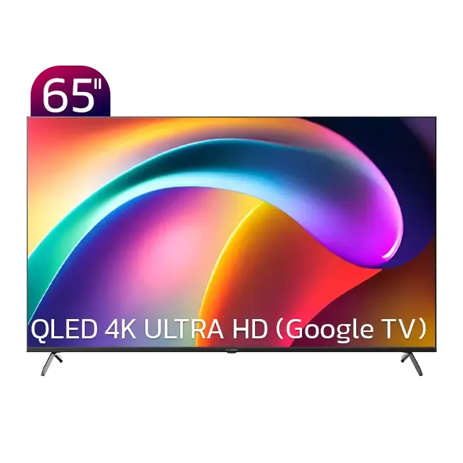 تلویزیون UHD 4K هوشمند ایکس ویژن مدل XHU850 سایز 65 اینچ از روبرو